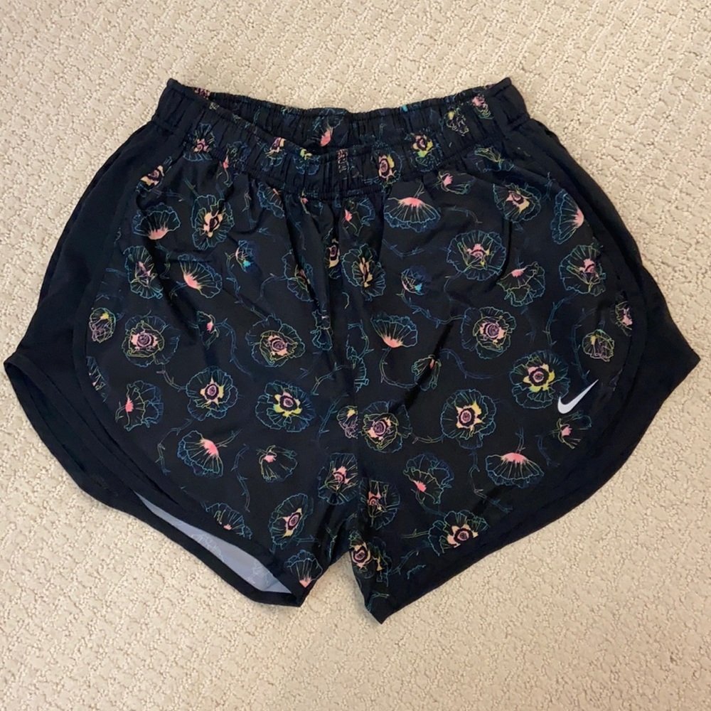 Nike floral shorts